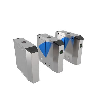 ποιότητας  High security RFID face recognition fingerprint access control flap turnstile barrier gate for gym and park εργοστάσιο