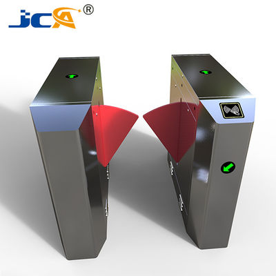 ποιότητας  access control system glass door automatic full height flap turnstile / security speed turnstile εργοστάσιο