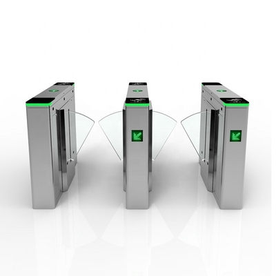 Security Access Control Management LD-Y604 Turnstile Gate Flap Barrier Gate For America Market