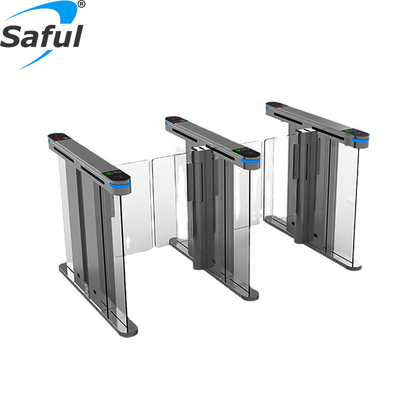 304 Stainless Steel Security Access Control RFID Swing Turnstile Barrier Luxury Full Automatic Speed ​​Gate