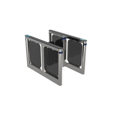 Stainless Steel / According To Customer Requirements Swing Door Security Access Control 304 Stainless Steel Entrance Gate Supermarket Check-Out Turnstile Swing Gate