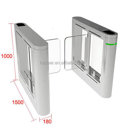 Office School Park Supermark Subway Entrance Safety Speed ​​Gate Turnstile Barrier Swing Gate Motor Automatic Fast Automatic Swing Gate Motor Opener