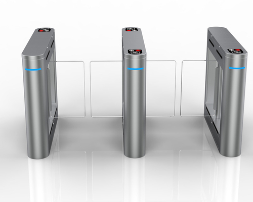 Stylish Design Indoor/Outdoor Speed ​​Gate With Face Recognition Turnstile Qr Code Reader Access Control System